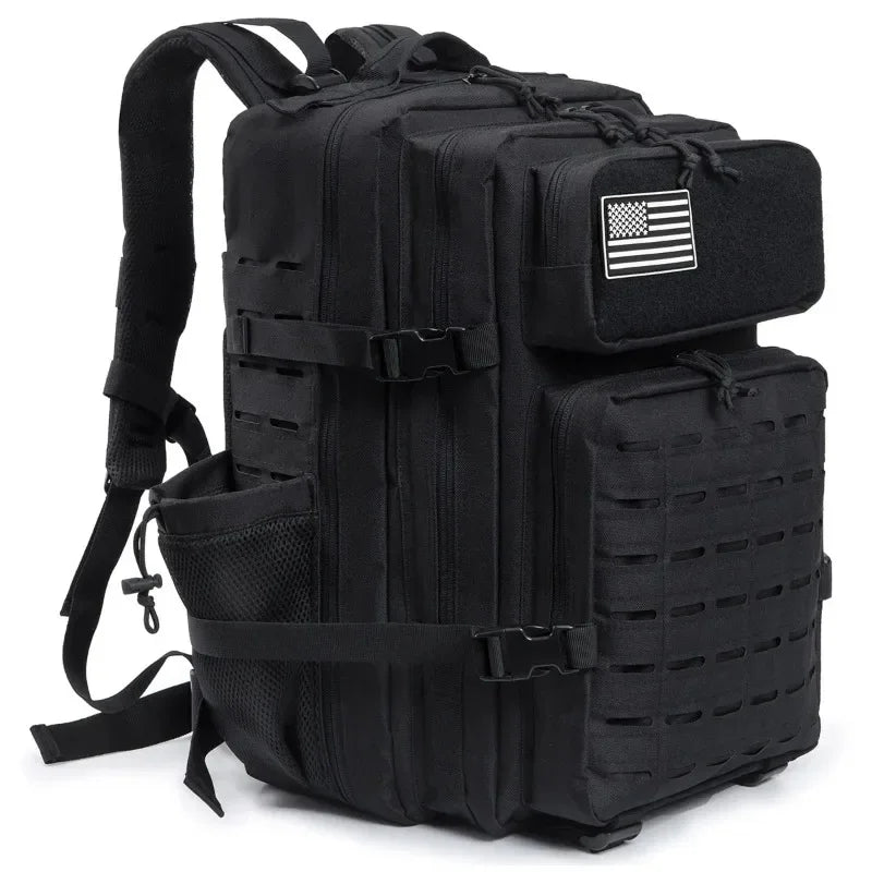 45L Tactical Backpack with Bottle Holder