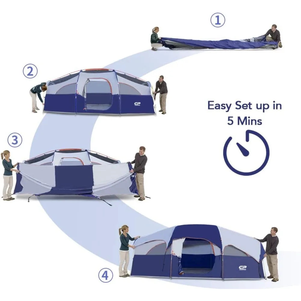 8 Person Camping Tent