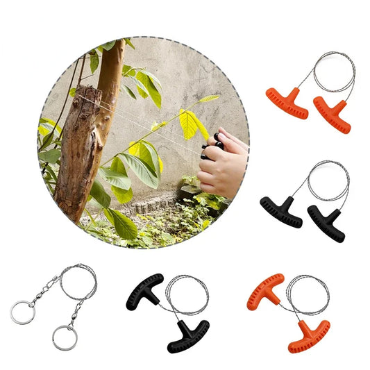 1PC Manual Hand Steel Rope Chain Saw