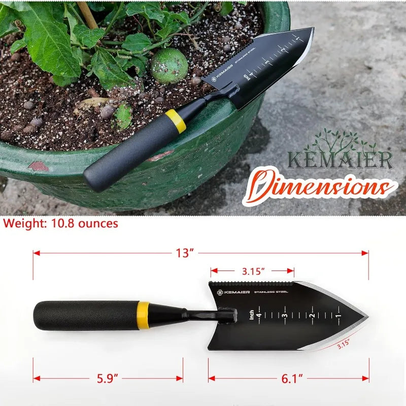 3 in 1 stainless steel gardening tool set