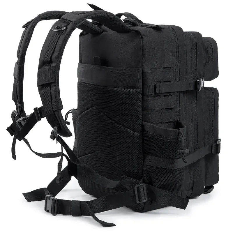 45L Tactical Backpack with Bottle Holder