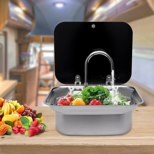 Single Bowl RV Caravan Sink