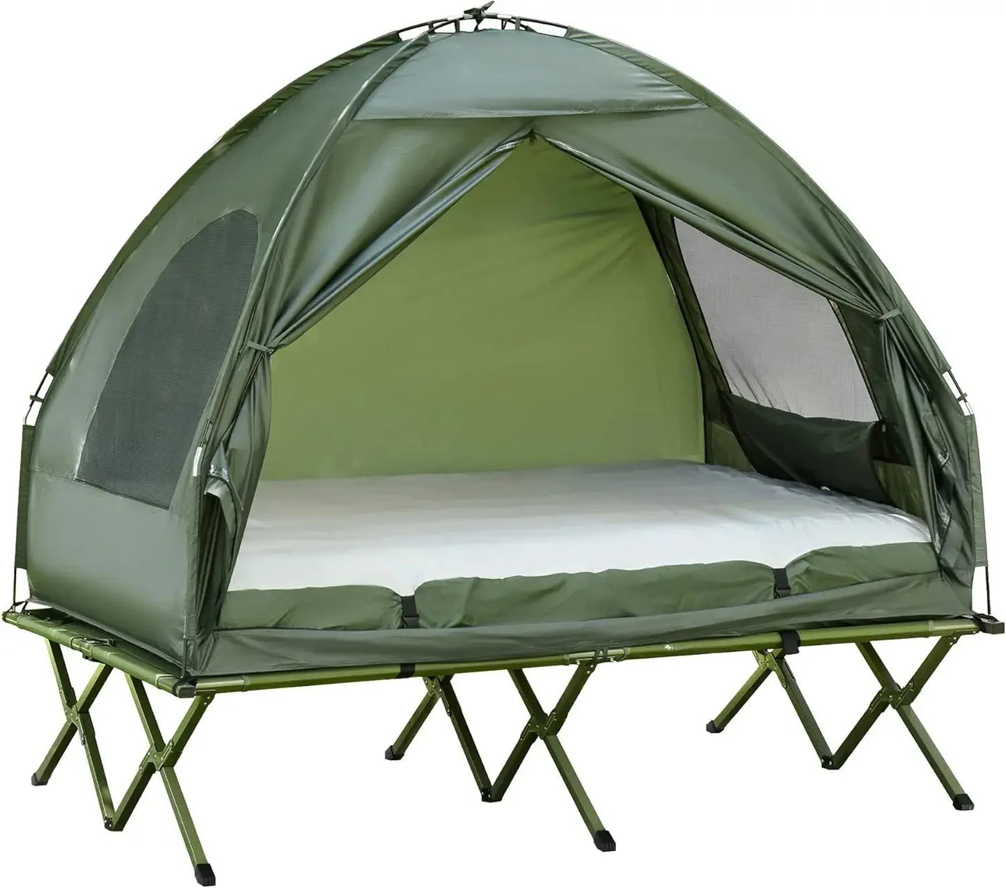 2 Person Camping Cot with Tent,