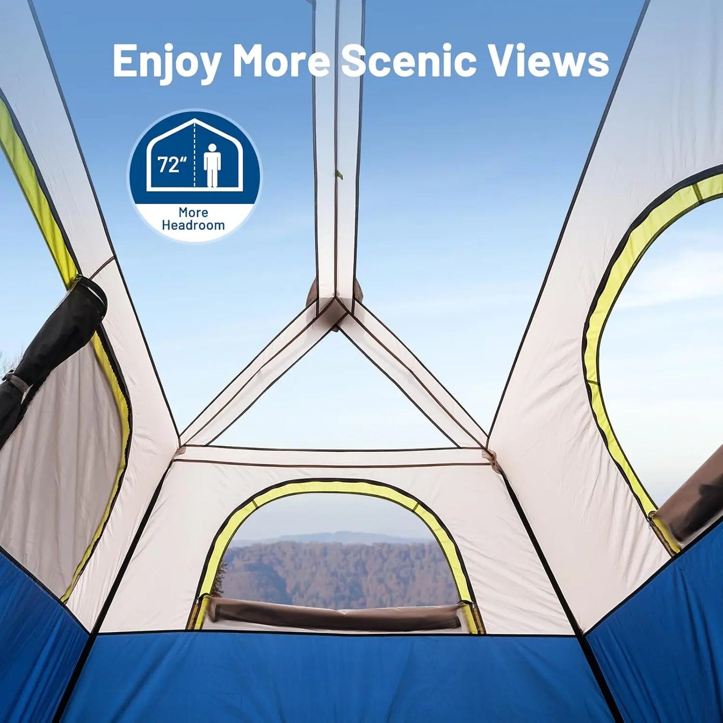 6 Person Cabin Tent,