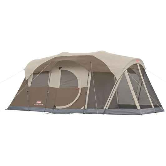 Tent with Screened Porch, Weatherproof 6-Person