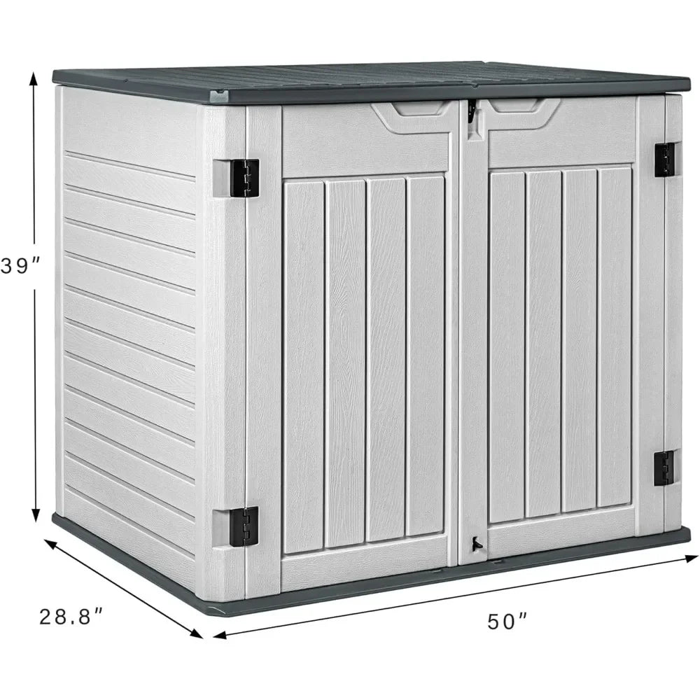 34 Cu Ft Outdoor Storage Cabinet, Waterproof