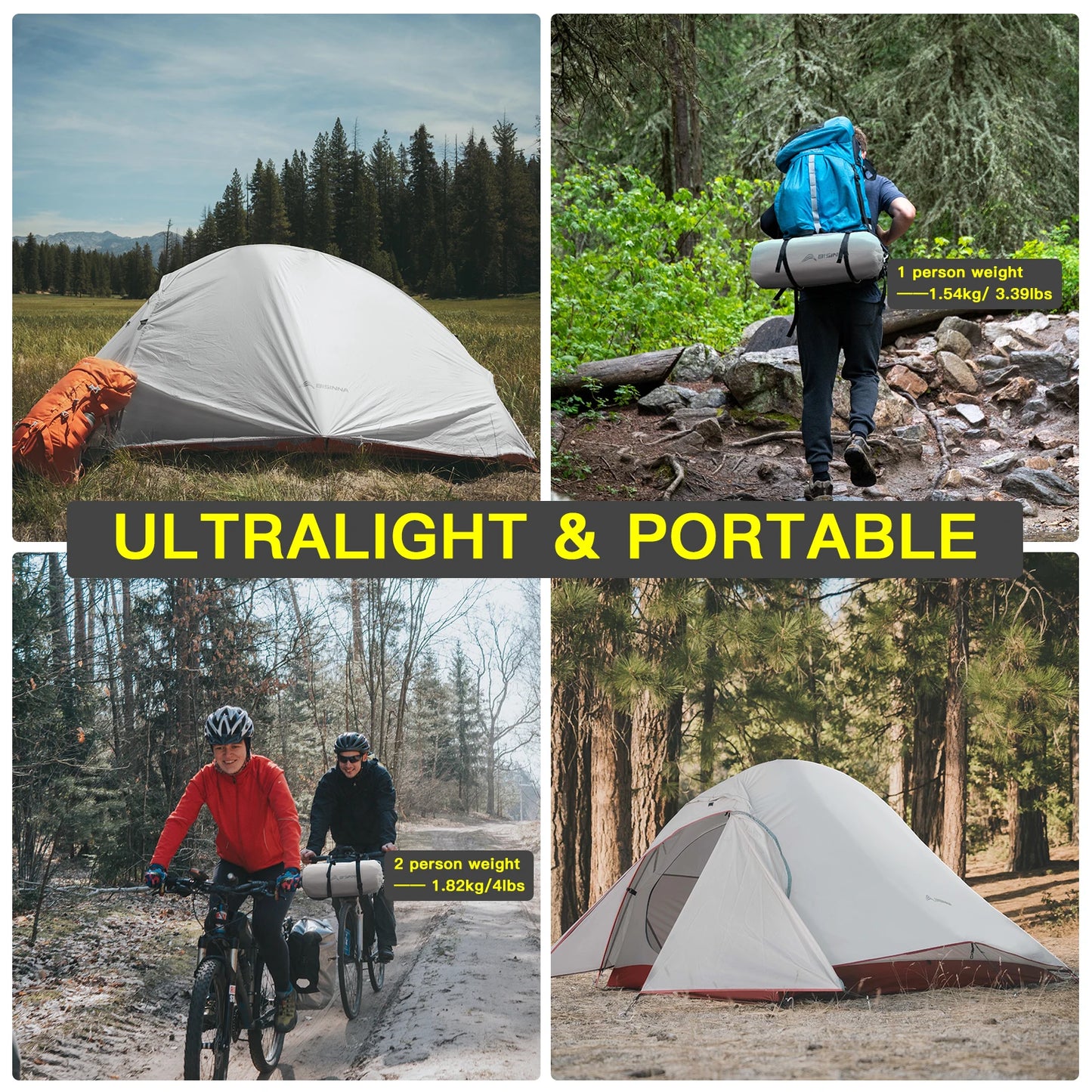 Ultralight 1-2 Person Tent