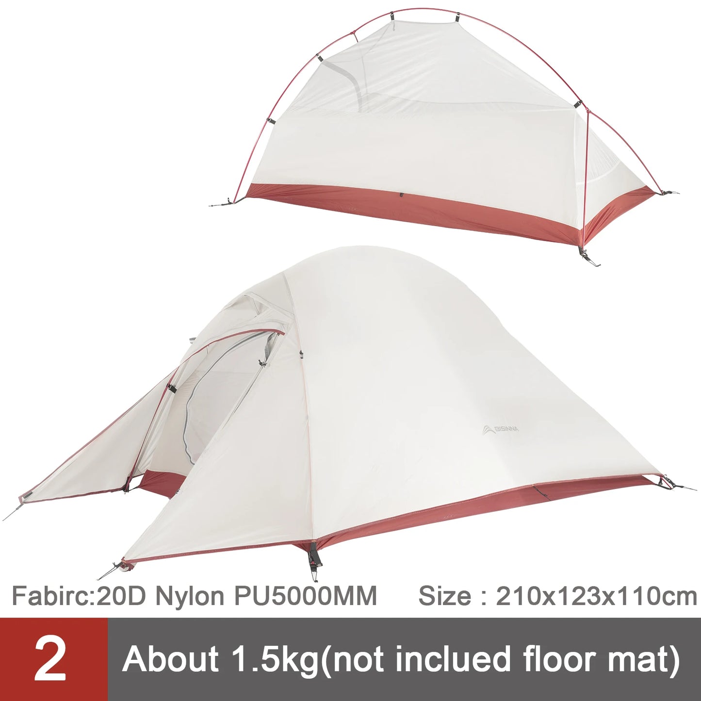 Ultralight 1-2 Person Tent