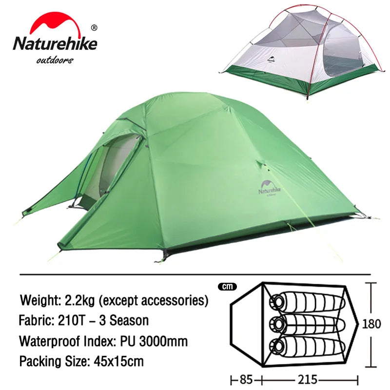 3 Person Ultralight Waterproof Tent