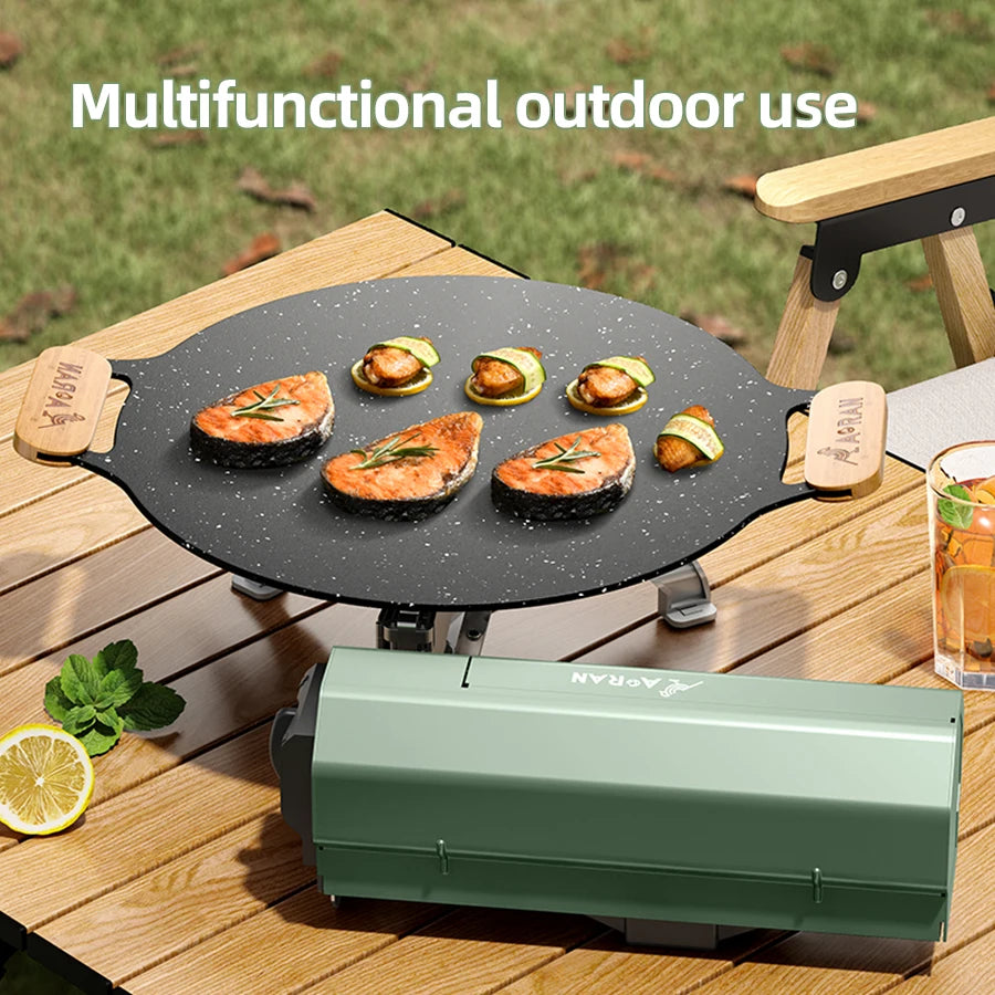 Portable Integrated Card Gas Stove for Camping & Hiking