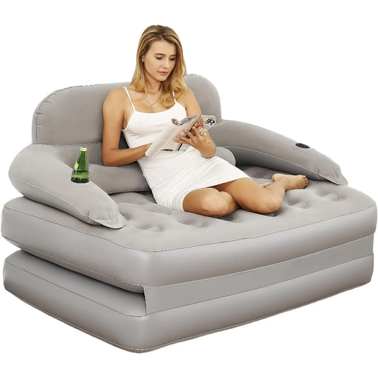 US Inflatable Couch with Air Pump,