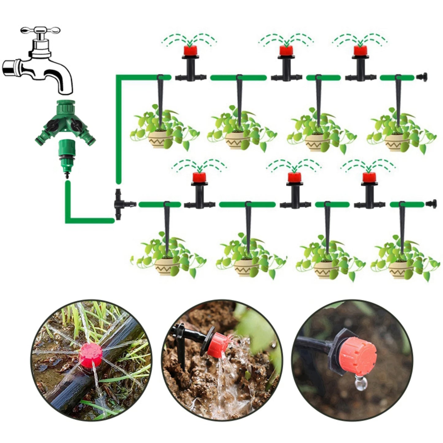 Garden Drip Irrigation Kit