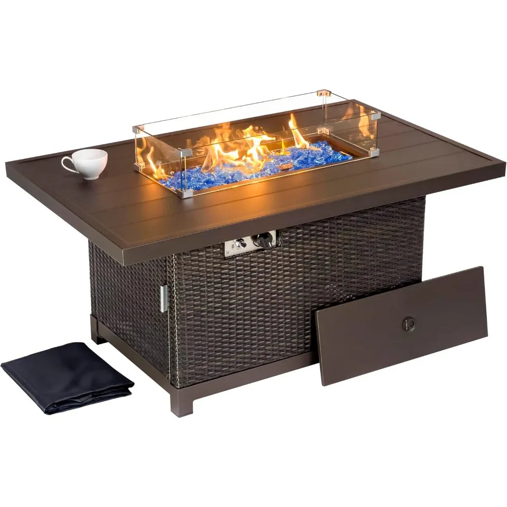 Propane Gas Fire Pit Table