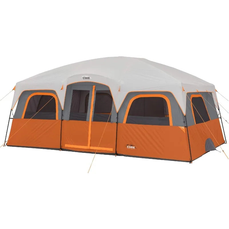 12 Person Multi Room Tent w/Storage Pockets