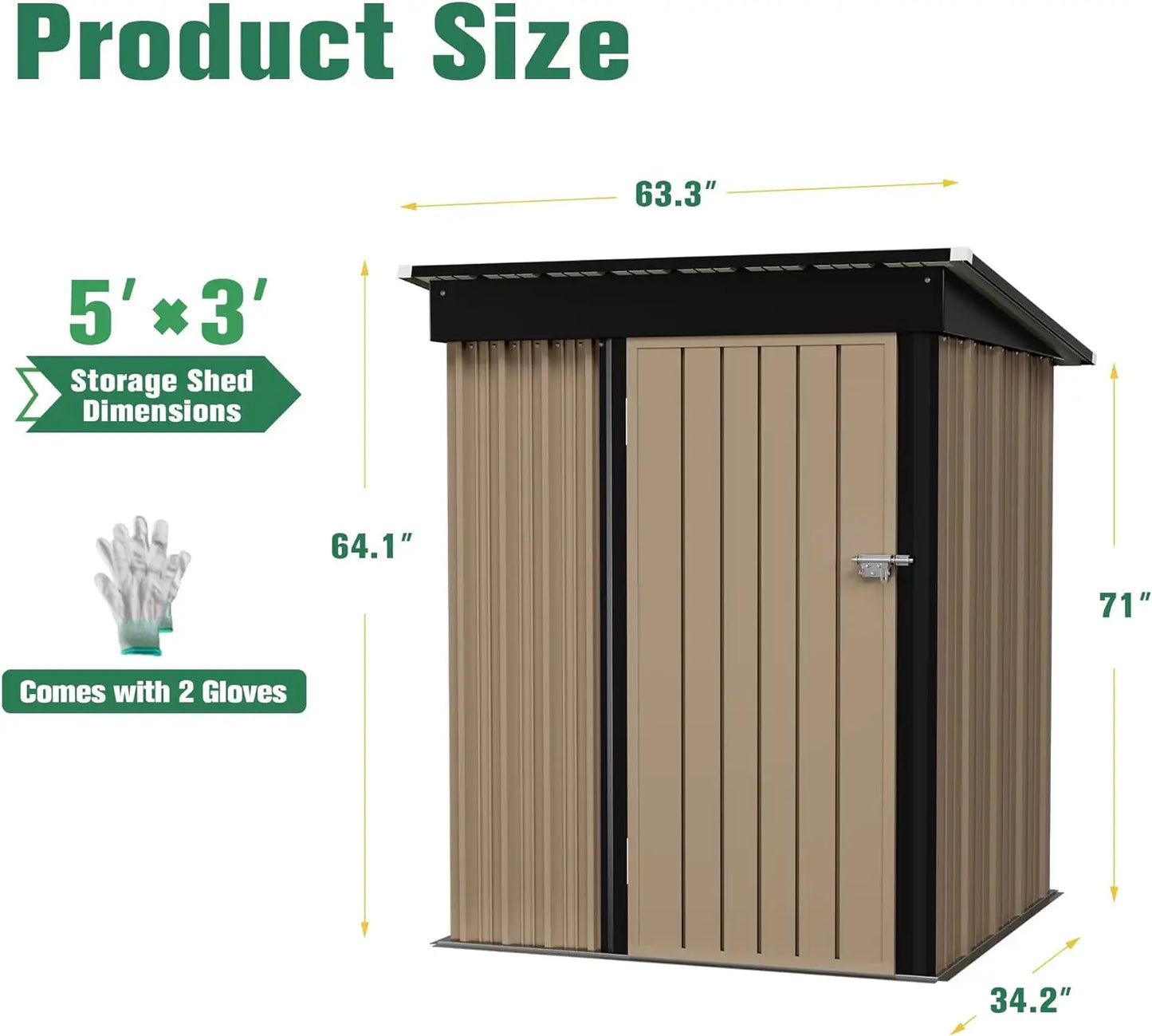 Storage Shed Waterproof