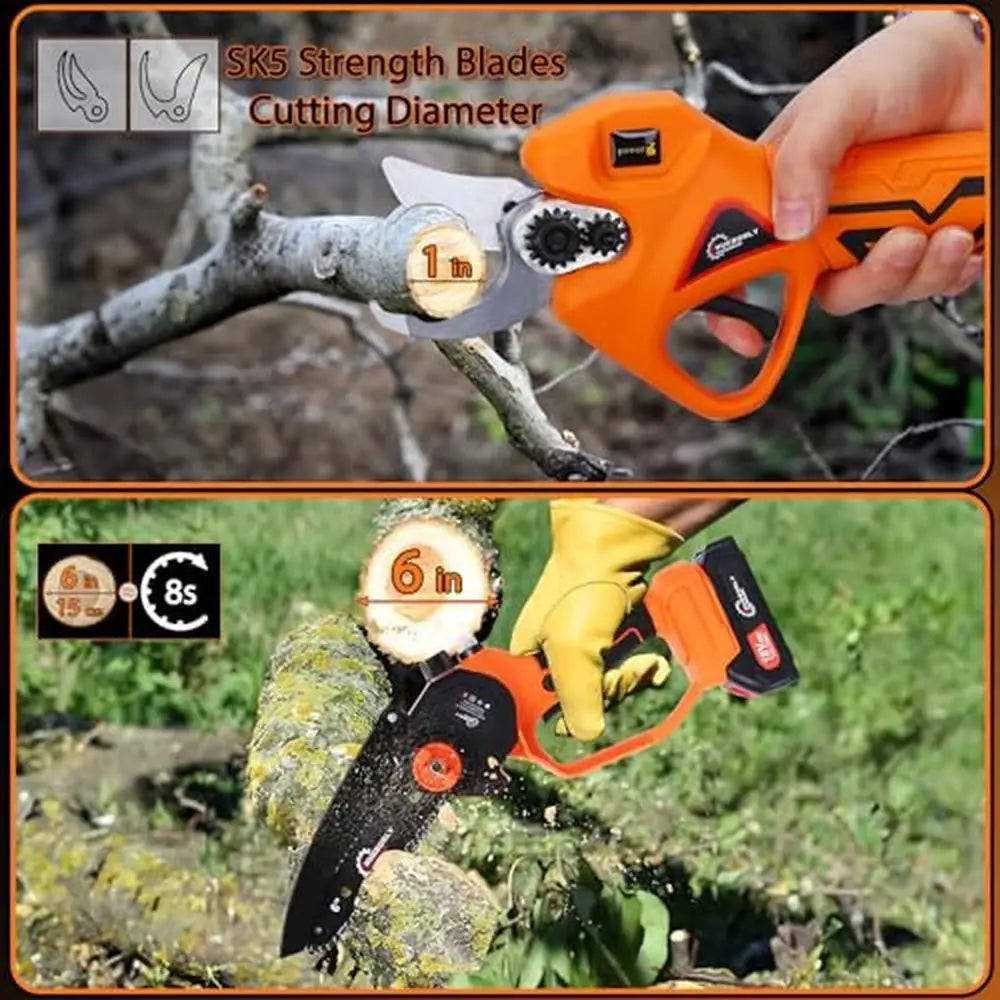 Electric Pruning Shears Pole Saws Kit