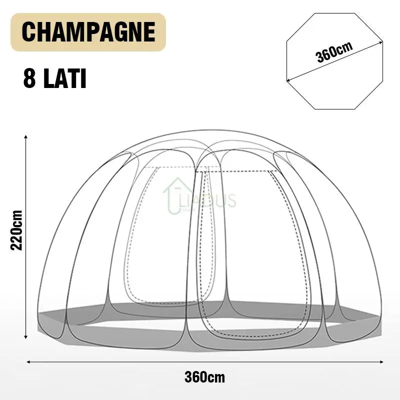 Transparent Dome Tent