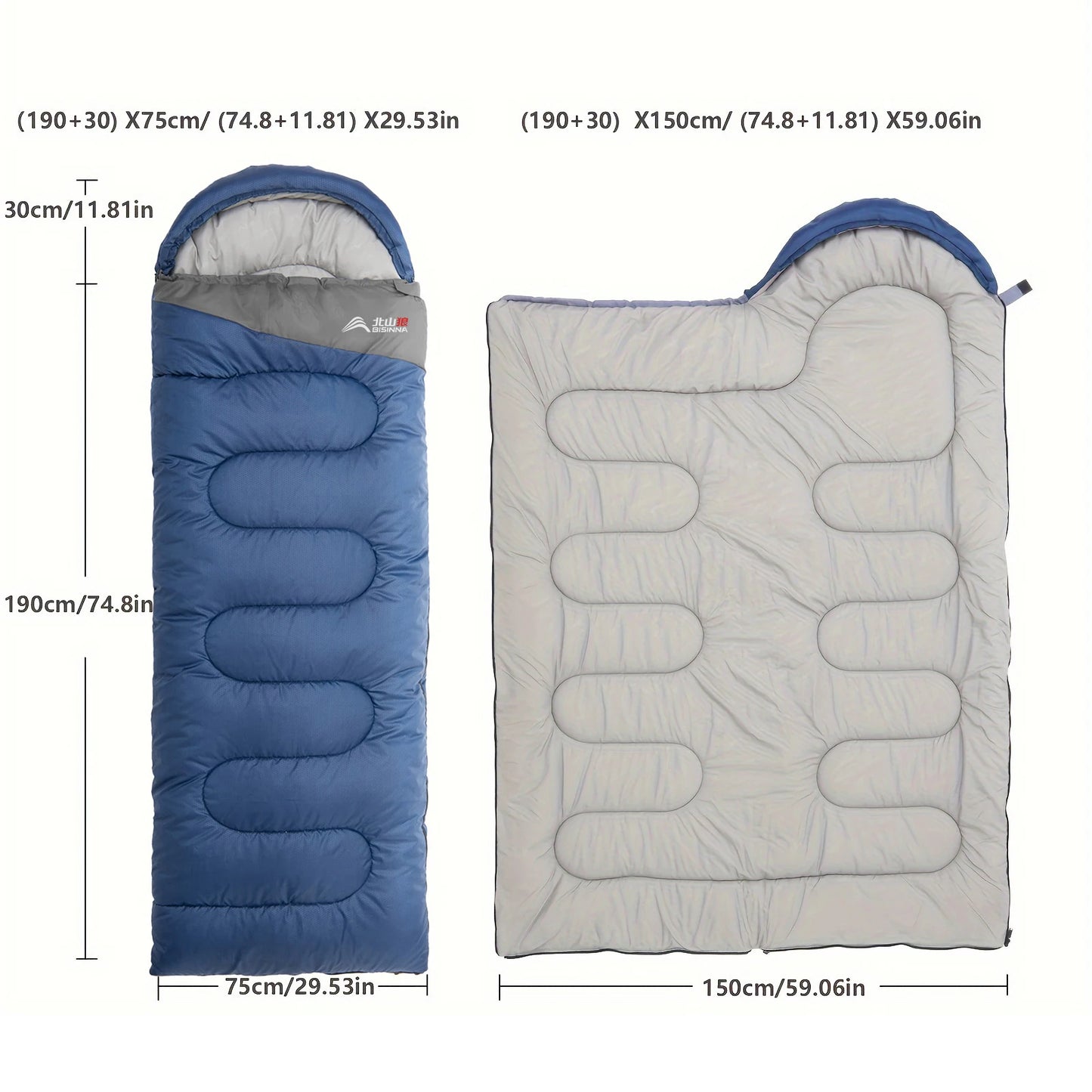 Camping Sleeping Bag Ultralight Waterproof