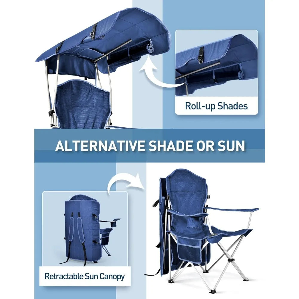 Chair with Canopy Shade