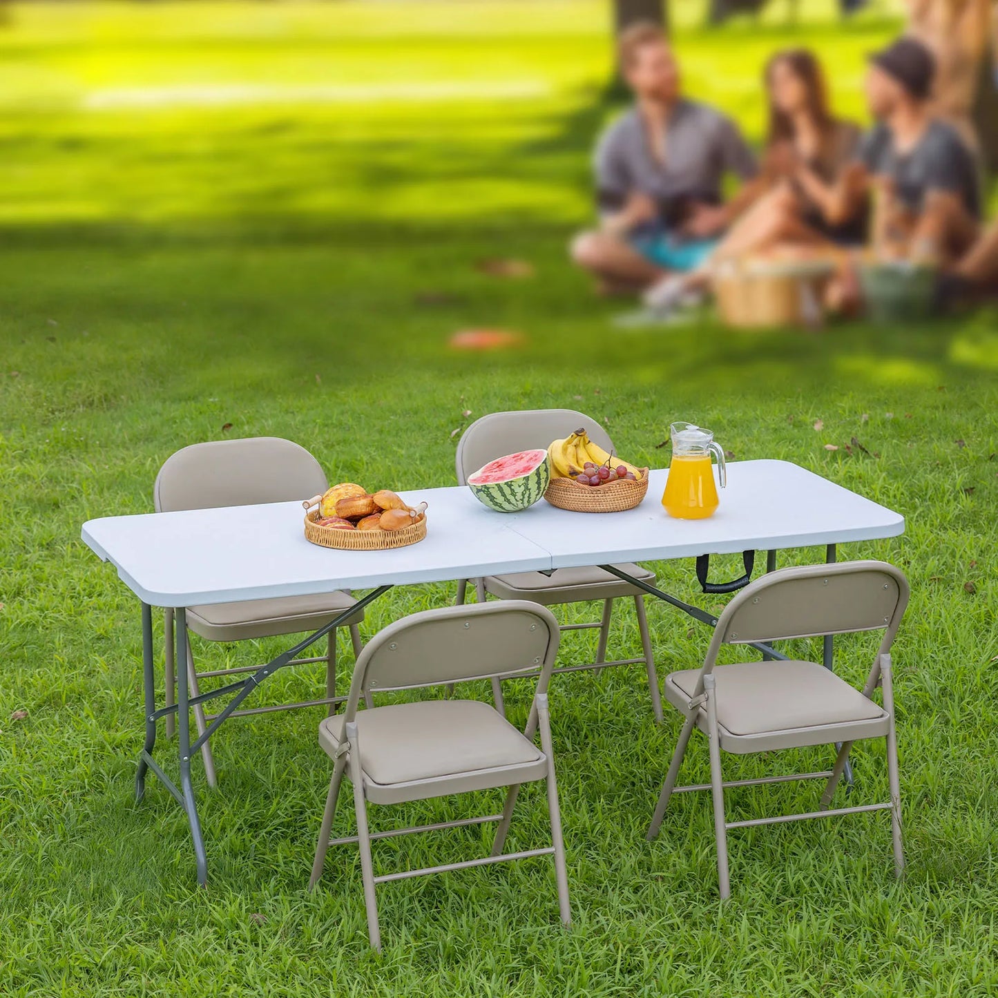 Outdoor/Indoor Heavy Duty Foldable Table