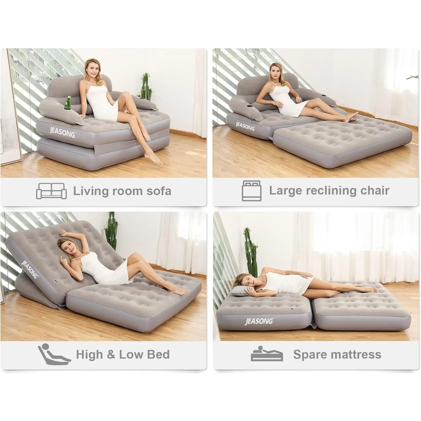 US Inflatable Couch with Air Pump,