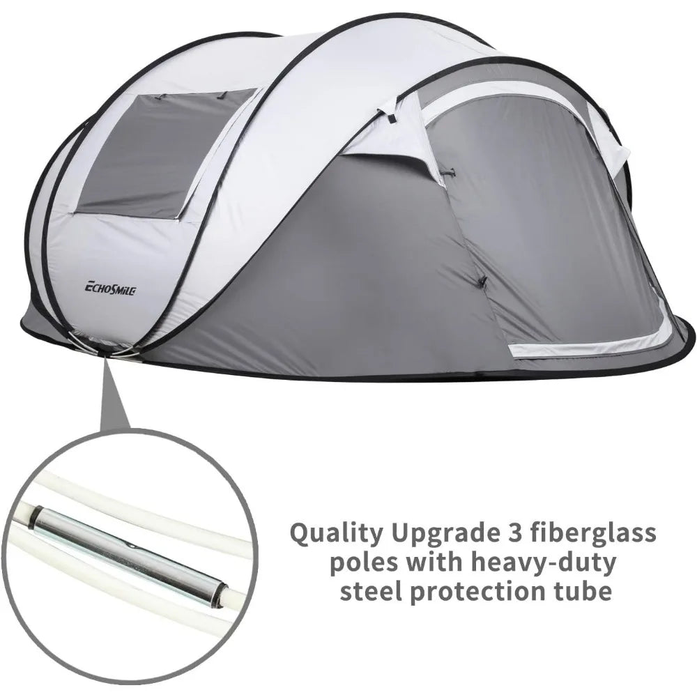 10 Person Pop Up Tent Easy Setup