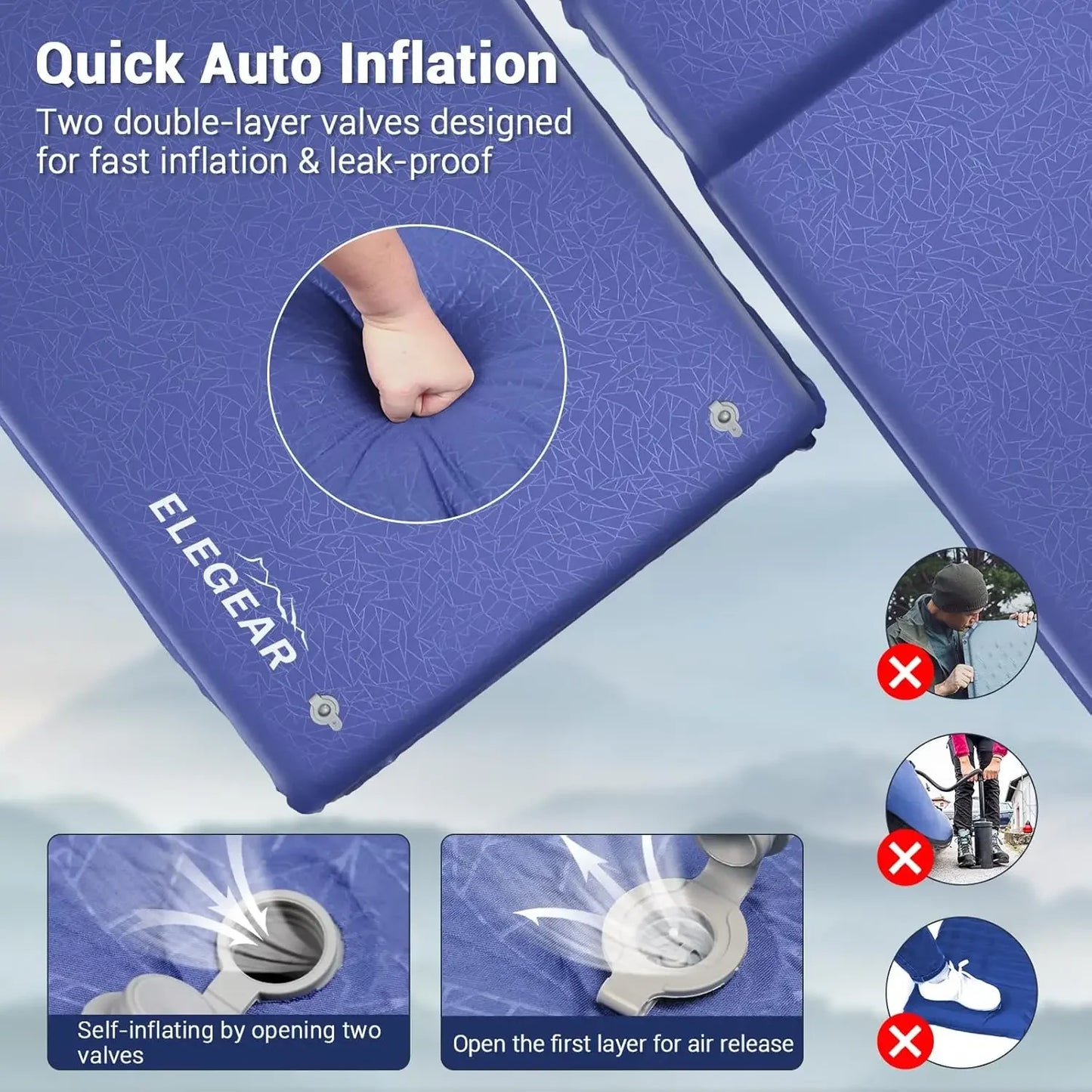 Self Inflating Sleeping Pad,