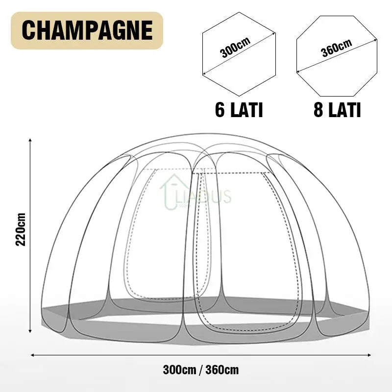 Transparent Dome Tent