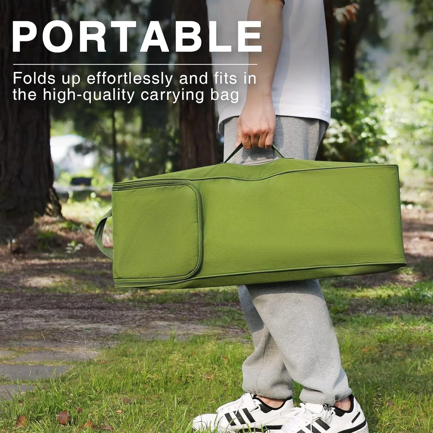 Folding Camping Cot for Adults,