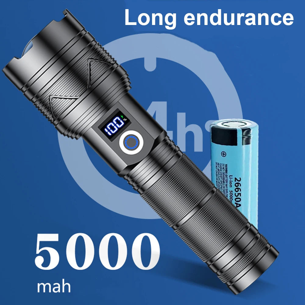 20W LED Ultra-long Distance LEP Flashlight