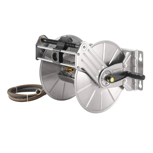 Stainless Steel Garden Hose Reel