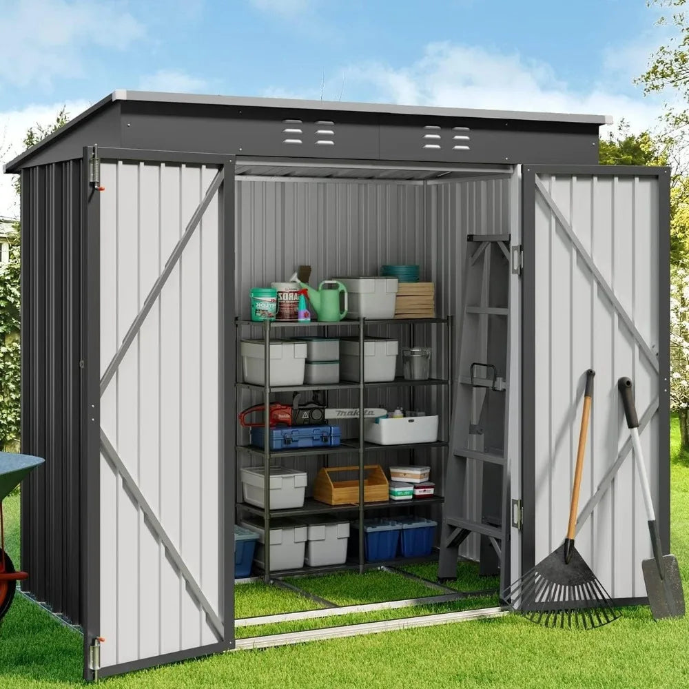 6' x 4' Outdoor Storage Shed