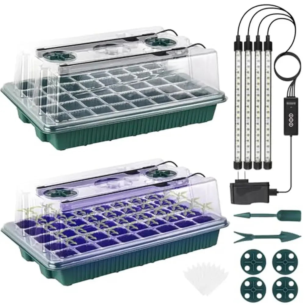 Seed Starter Tray Kit, Full Spectrum Light