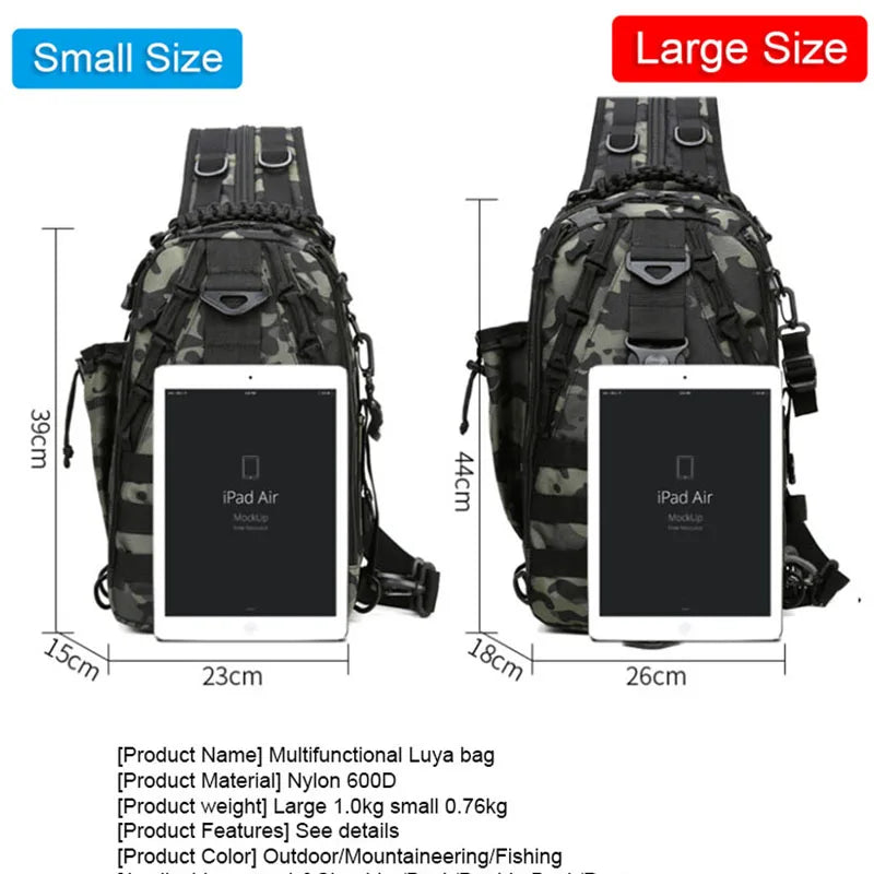 Waterproof Outdoor Multifunctional Camping Rucksack, Shoulder Bag