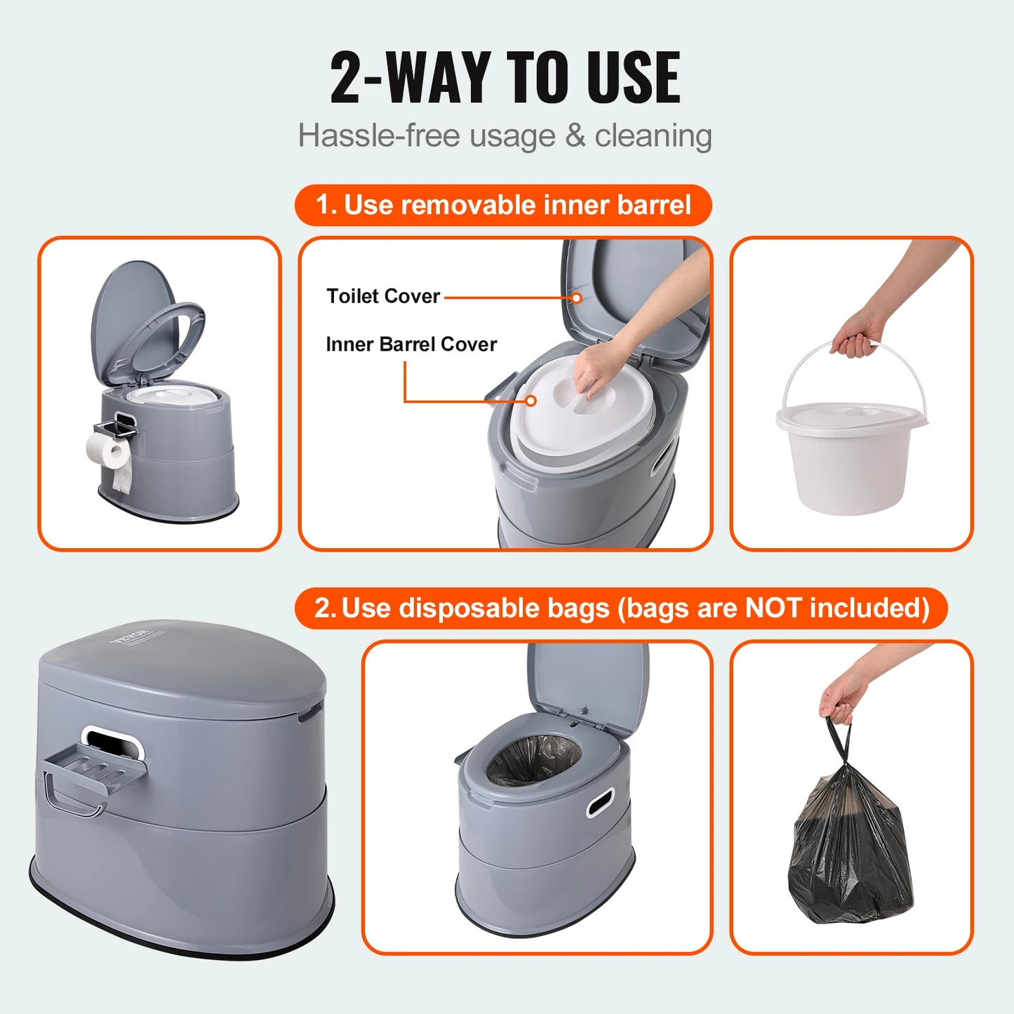 Portable Toilet for Camping p