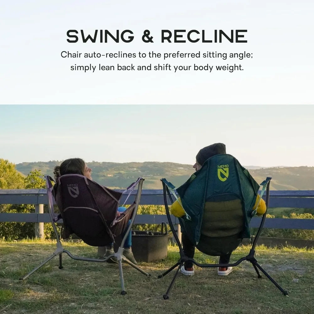 Stargaze Reclining Camp Chair | Luxury Recliner for Maximum Camping Comfort and Stargazing - One Size