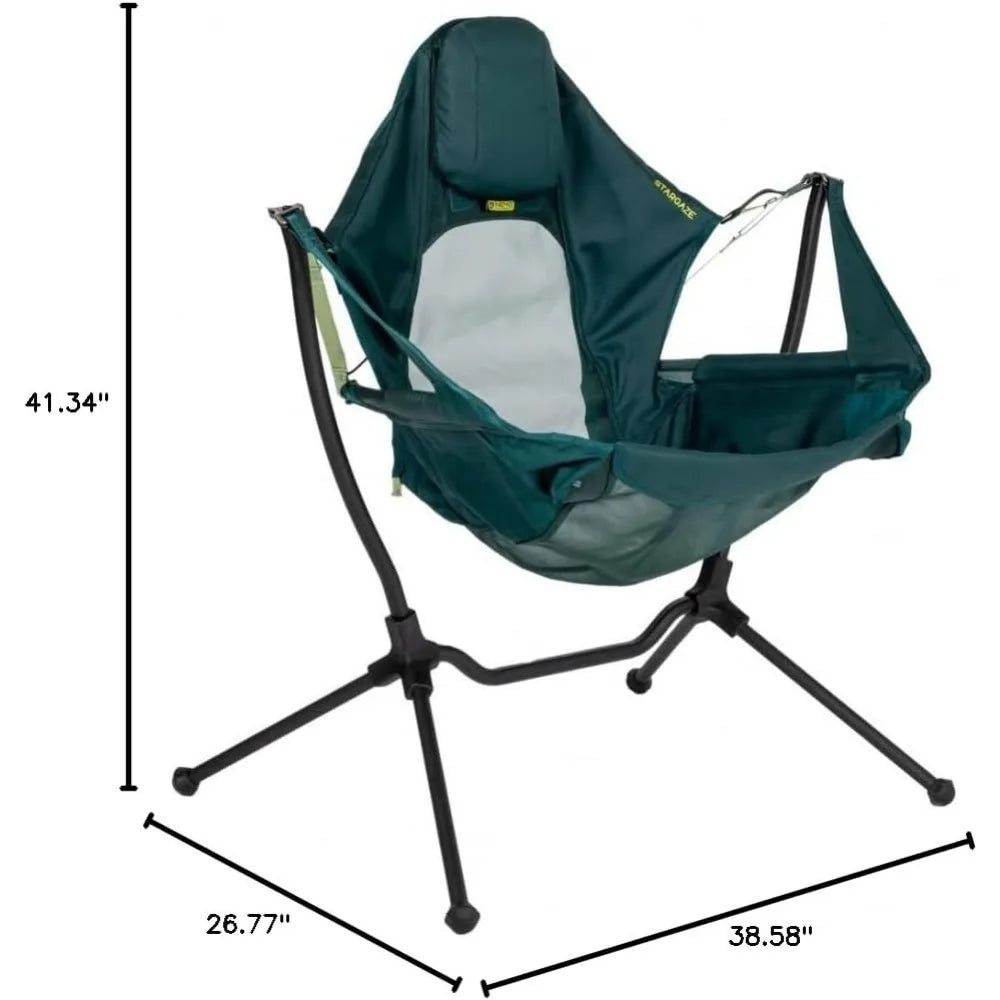 Stargaze Reclining Camp Chair | Luxury Recliner for Maximum Camping Comfort and Stargazing - One Size