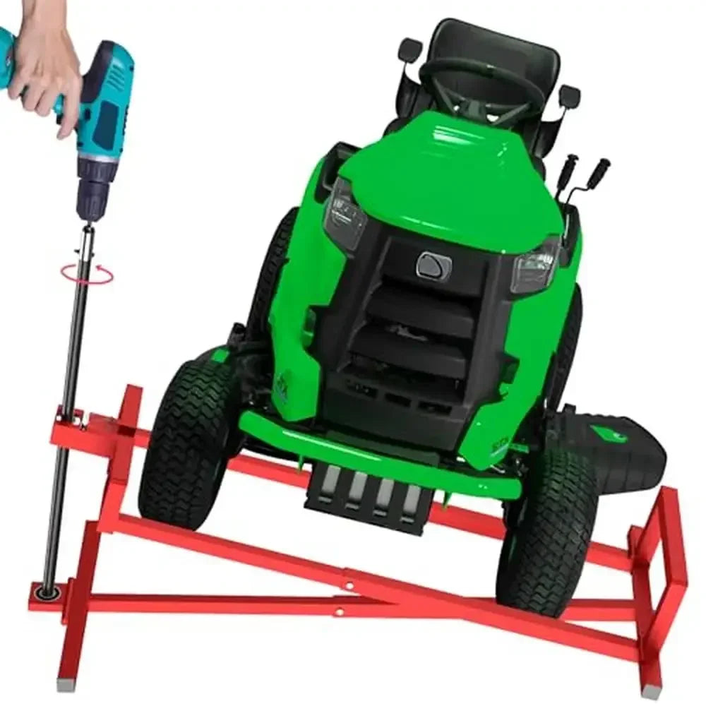 Lawn Mower Jack Lift Telescopic 882lbs Capacity