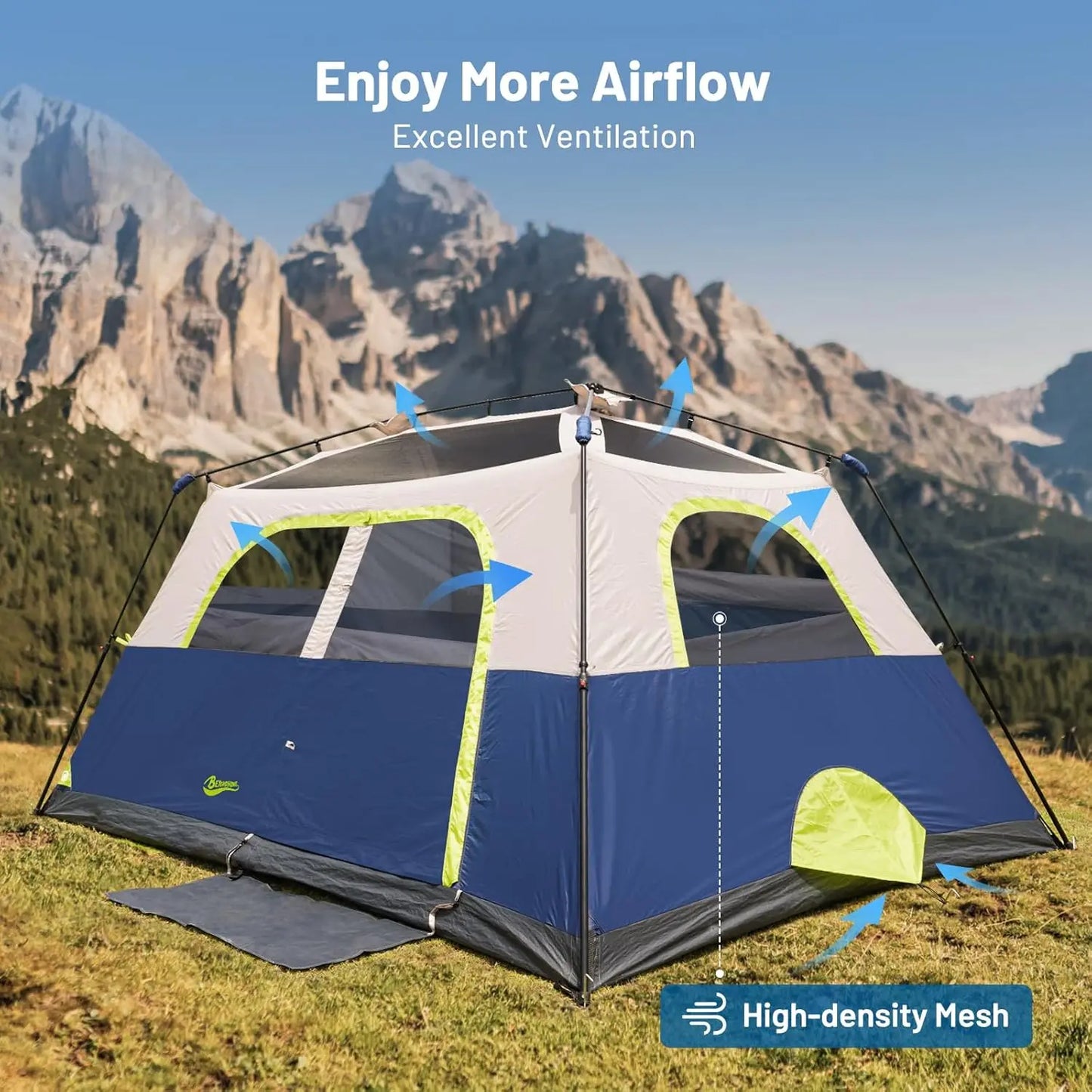 6 Person Cabin Tent,