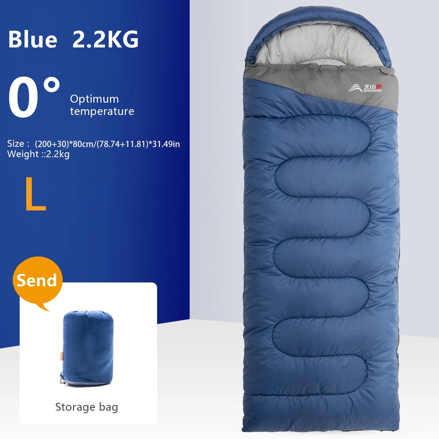 Camping Sleeping Bag Ultralight Waterproof