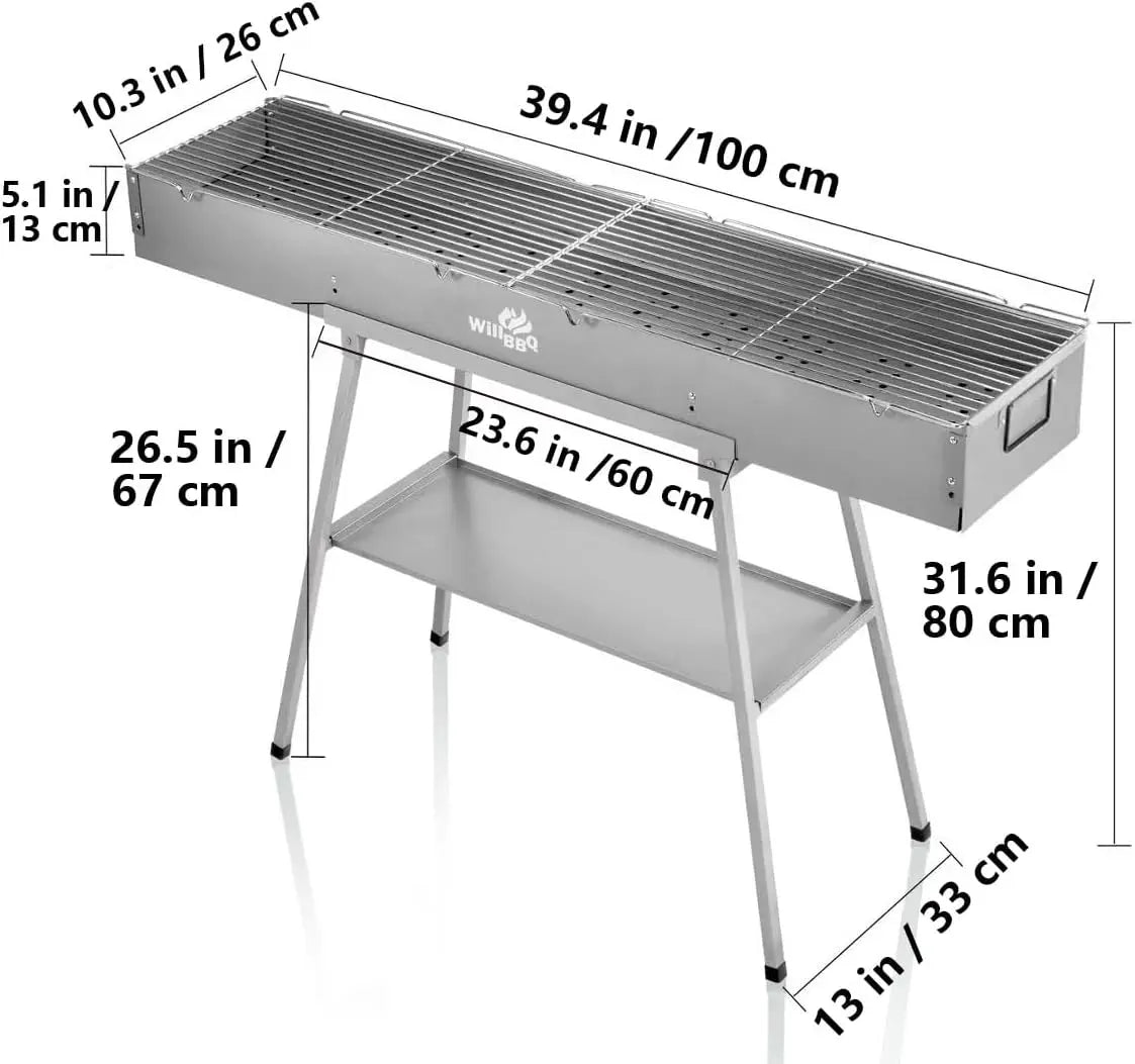 Portable Charcoal Grill