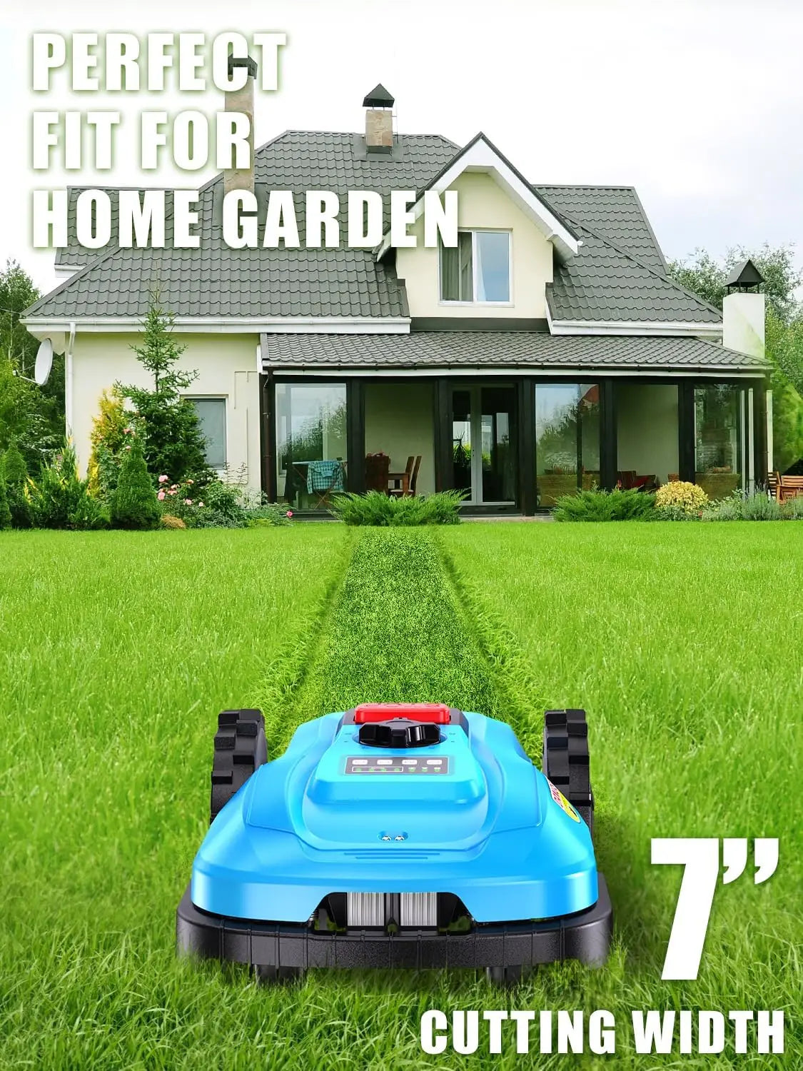 Automatic Robotic Lawn Mower 1/4 Acre 20V