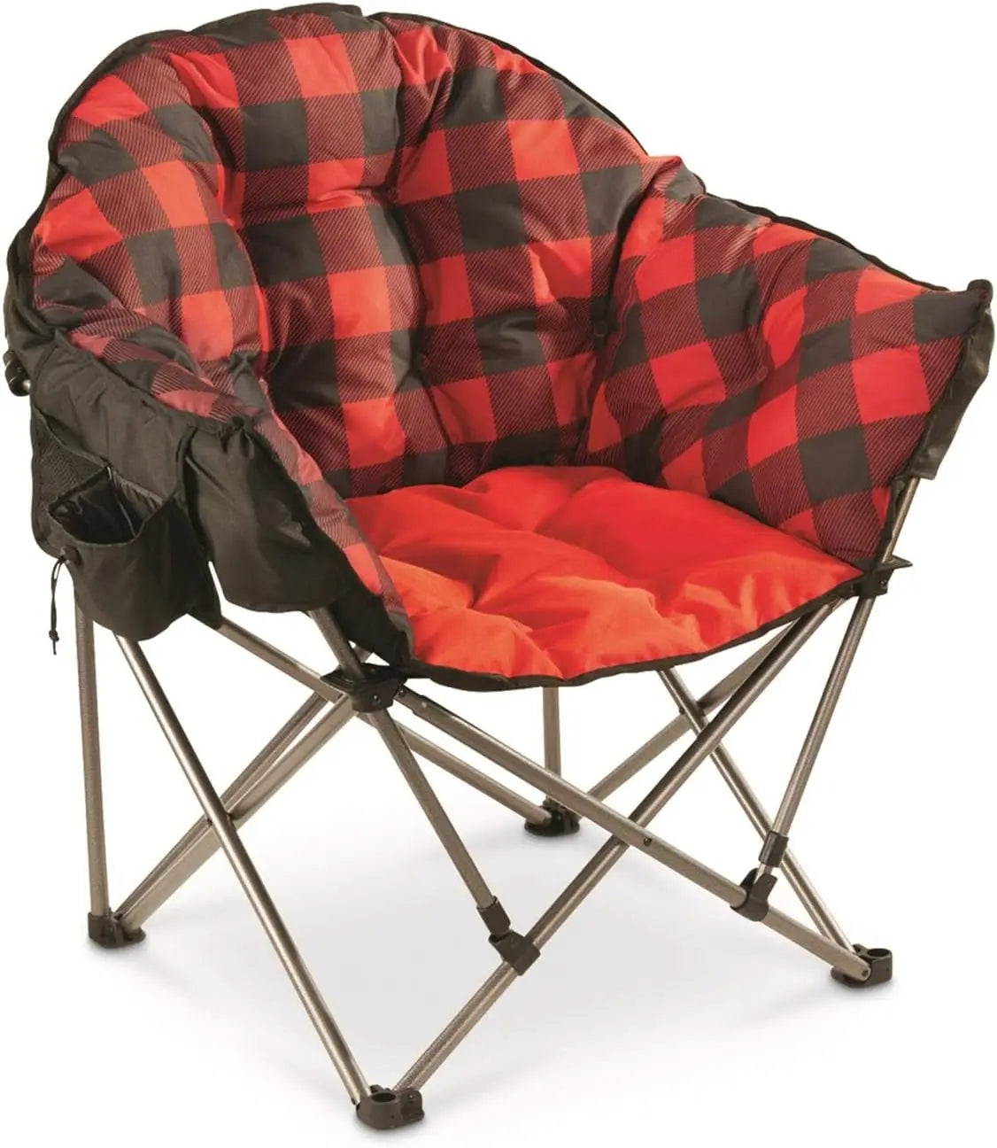 Oversized Folding Chair with Padded Seats, 500-lb.