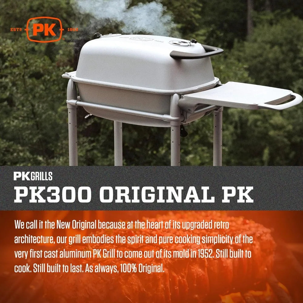 Portable Charcoal BBQ Grill and Smoker