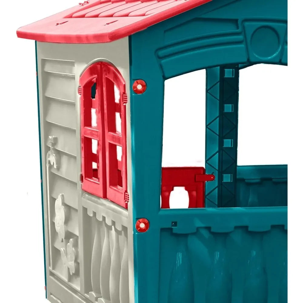 House of Fun Playhouse for Kids Age 2+ Indoor/Outdoor