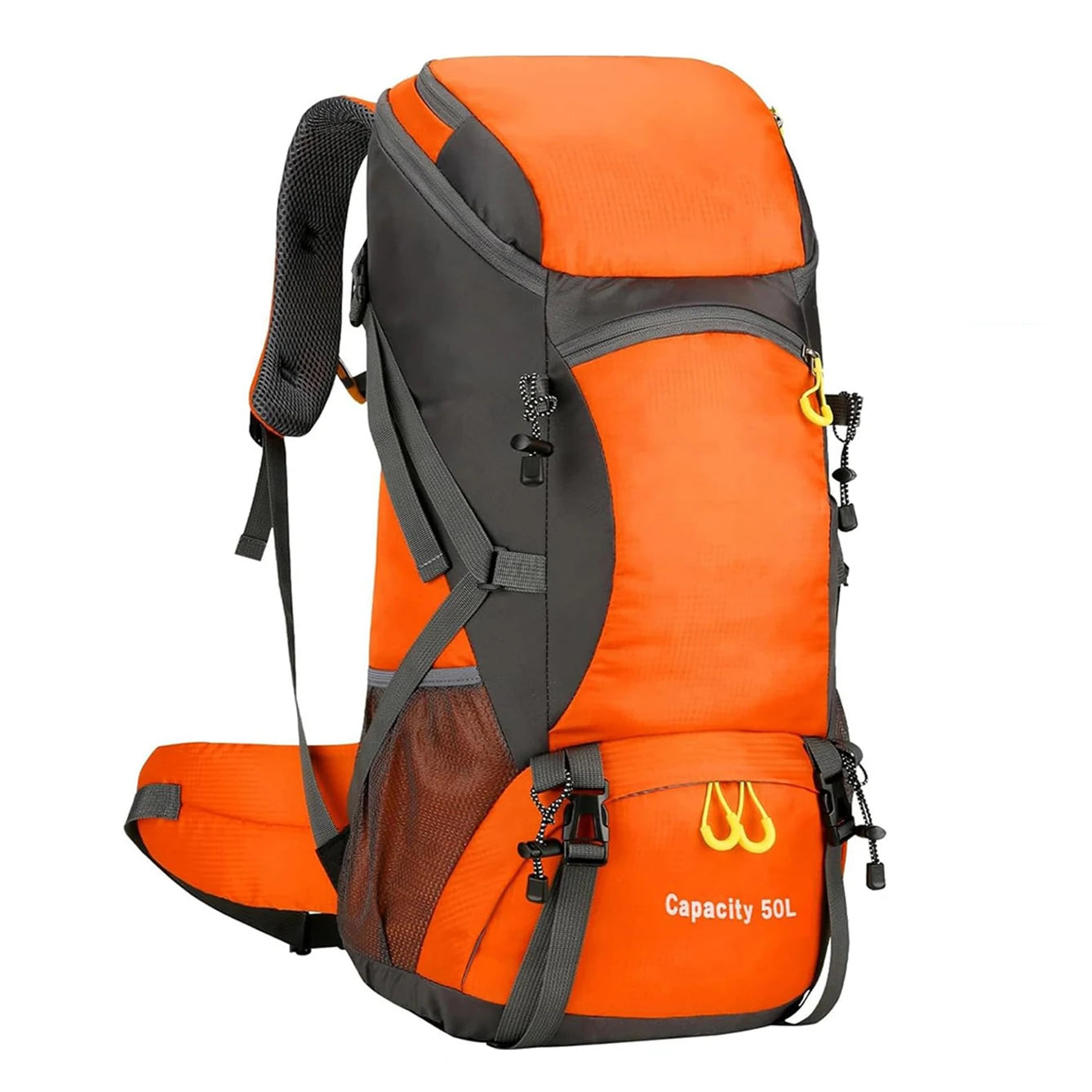 Waterproof 50L Lightweight Travel Backpack with Rain Cover