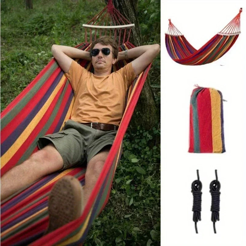 2 Persons Double Camping Hammock