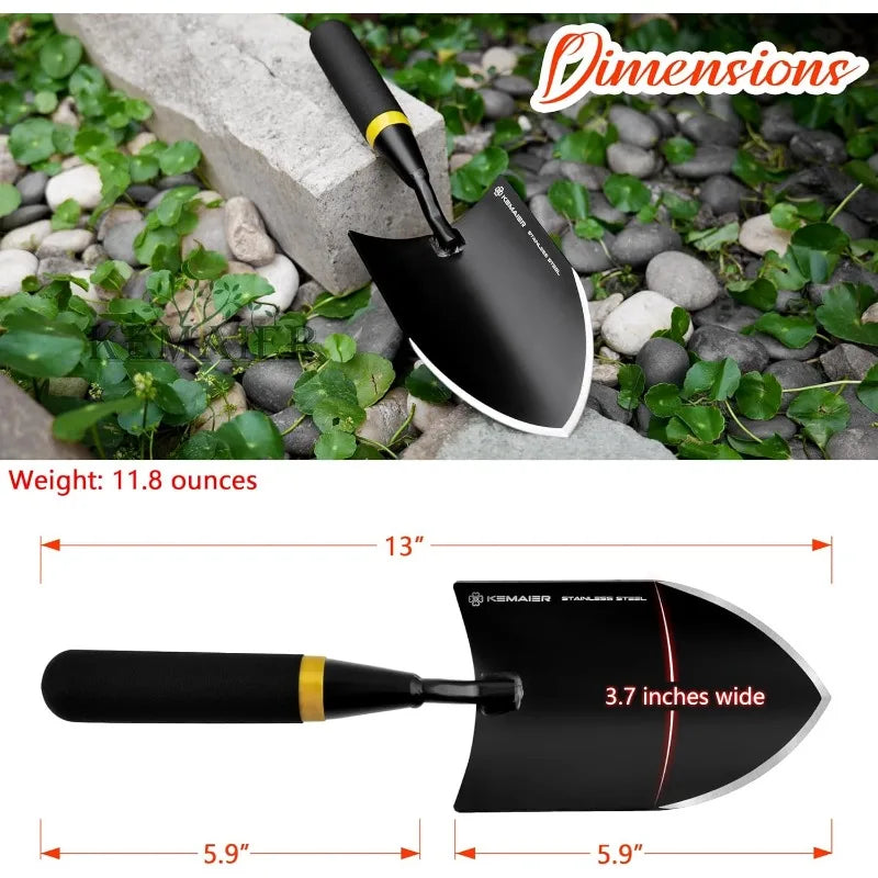 3 in 1 stainless steel gardening tool set