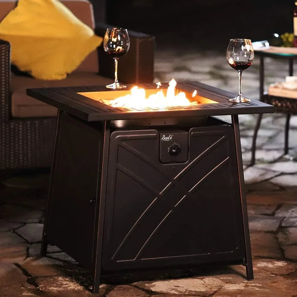 28 Inch 50,000 BTU Propane Fire Pit Table