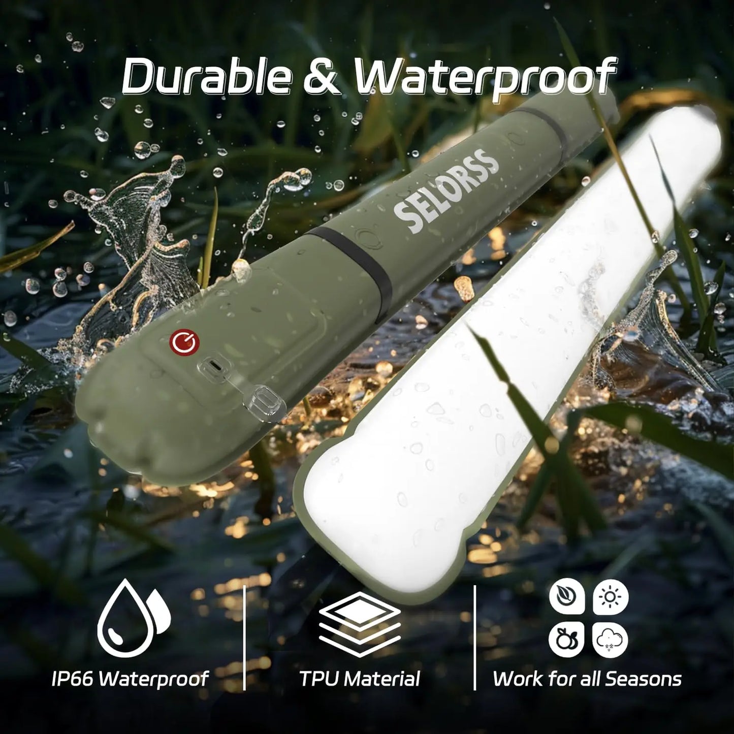 Rechargeable Portable Camping Strong Light